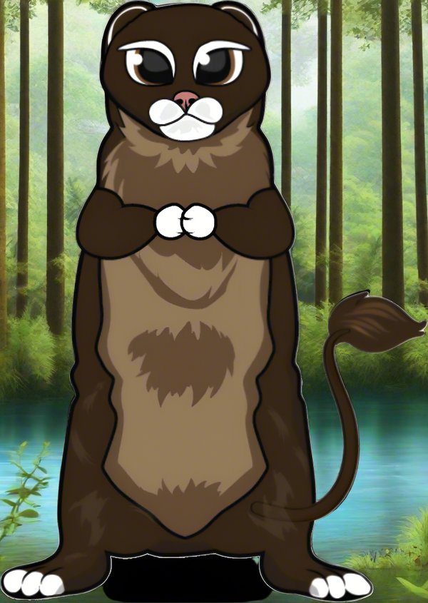 Snoodle the Animated version of the kids Plushie body pillow